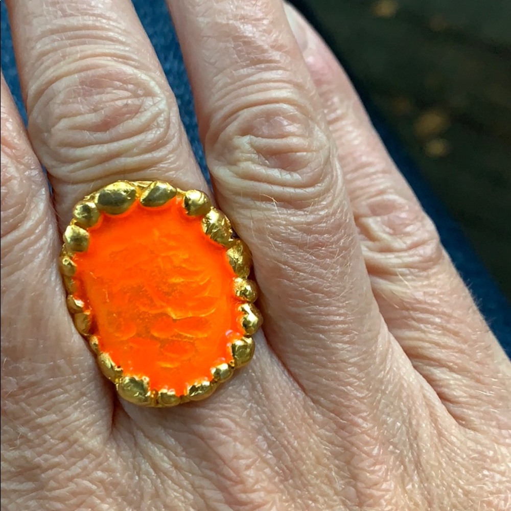 Orange ring - Picture 3 of 5